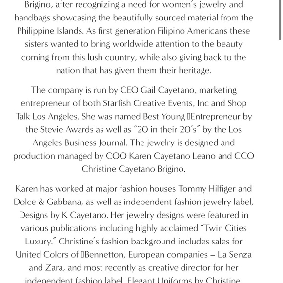 Cayetano Legacy Collection-Dominga beaded necklace w/ribbon and bag. - Picture 4 of 4